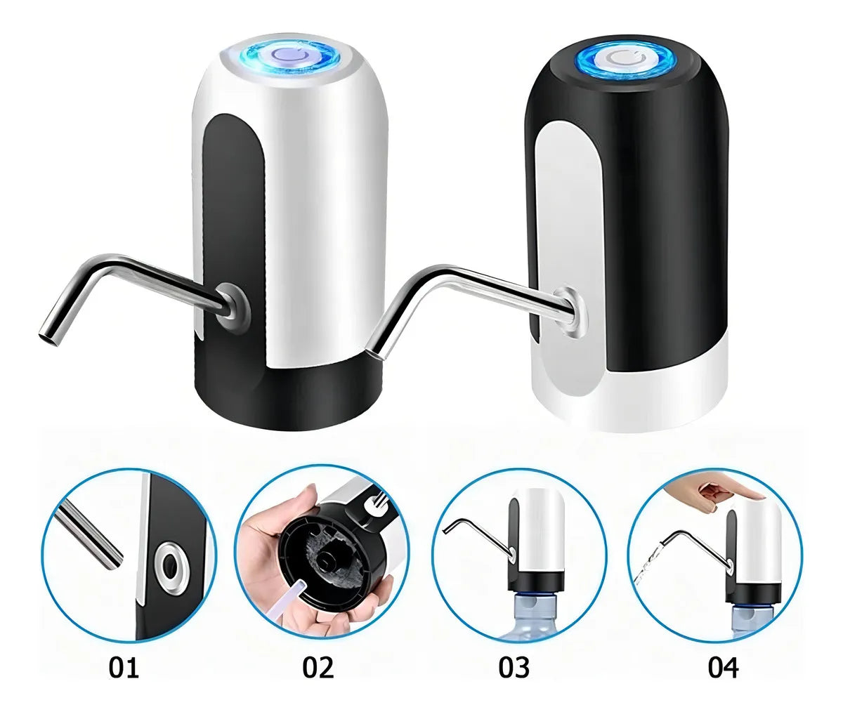 DISPENSADOR DE AGUA RECARGABLE