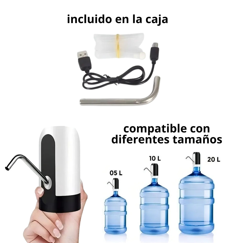 DISPENSADOR DE AGUA RECARGABLE